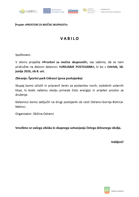 VABILO - 1. DELAVNICA